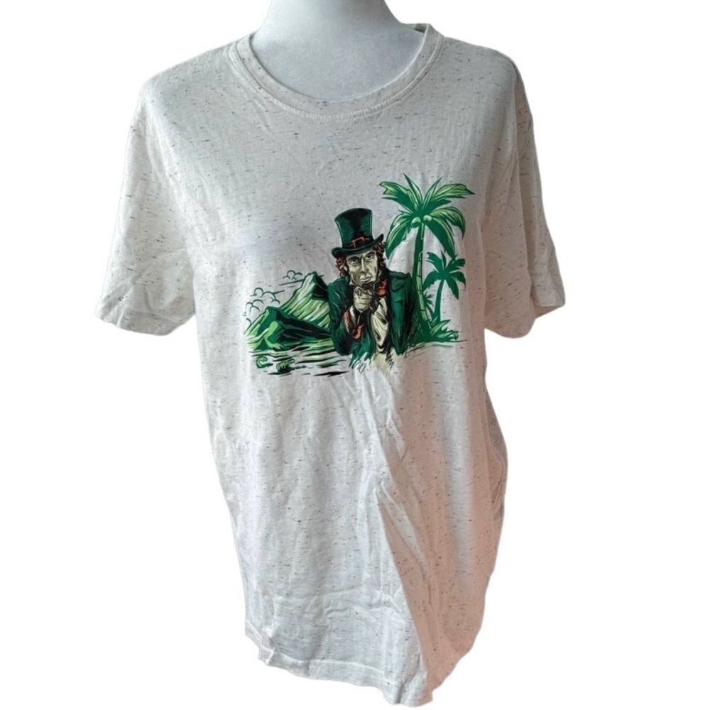 Denim & Flower St. Patricks Day T-Shirt Shamrock Size XL
